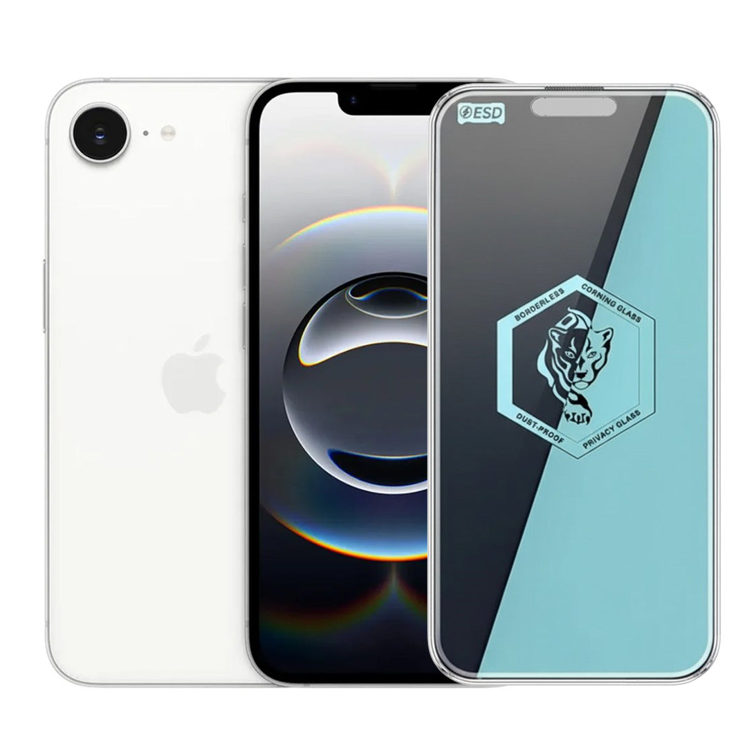 Borderless Privacy Tempered Glass For iphone 16E