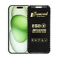 Diamond Cut Lace ESD FLAYR Tempered Glass for Apple iPhone 15 Plus