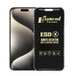 Diamond Cut Lace ESD FLAYR Tempered Glass for Apple iPhone 15 Pro Max