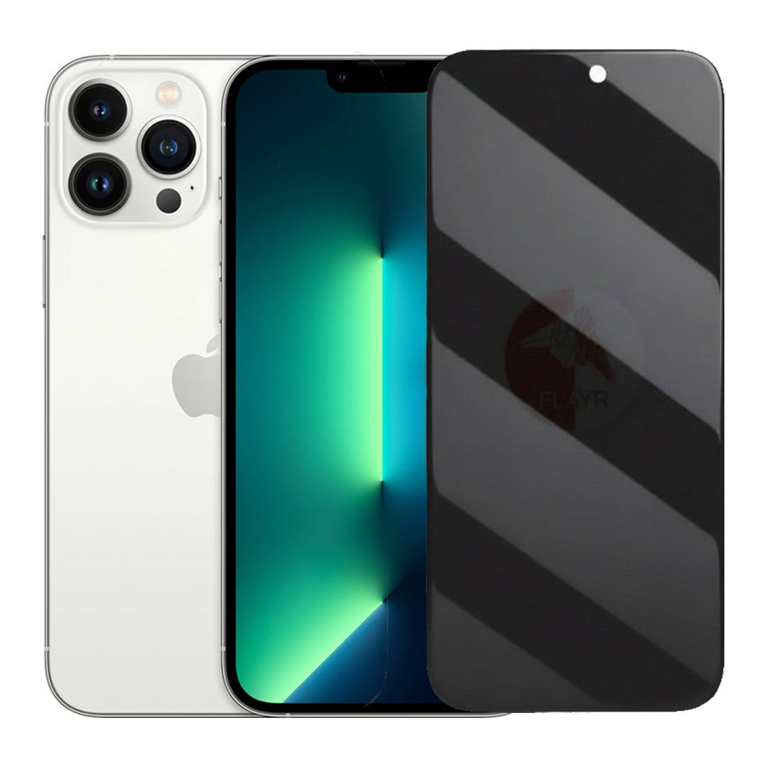Premium Borderless Privacy Tempered Glass Screen Protector for Apple iPhone