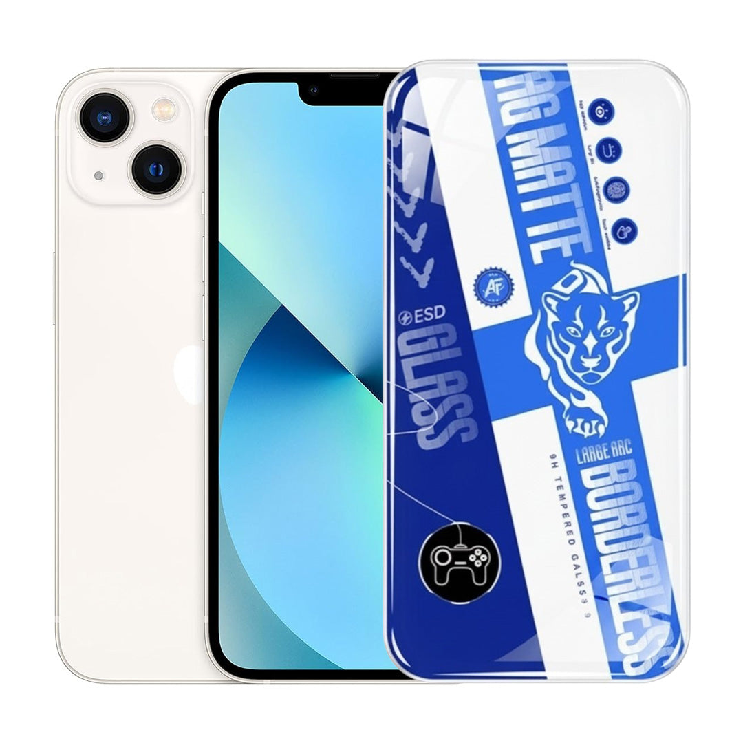AG Matte Borderless Tempered Glass For iphone 13