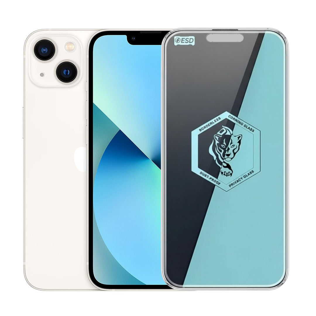 Borderless Privacy Tempered Glass For iphone 13