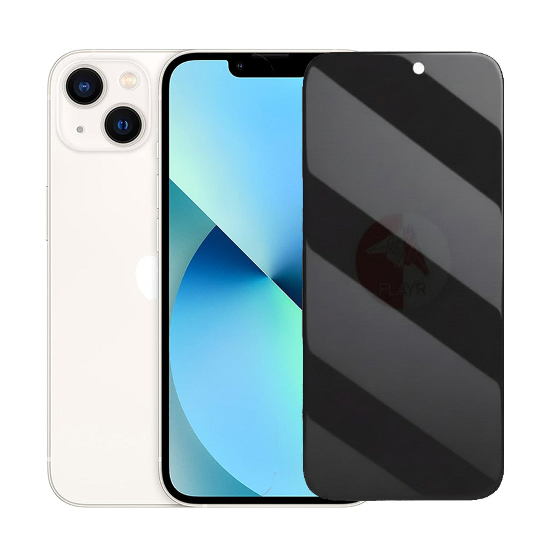 Premium Borderless Privacy Tempered Glass Screen Protector for Apple iPhone