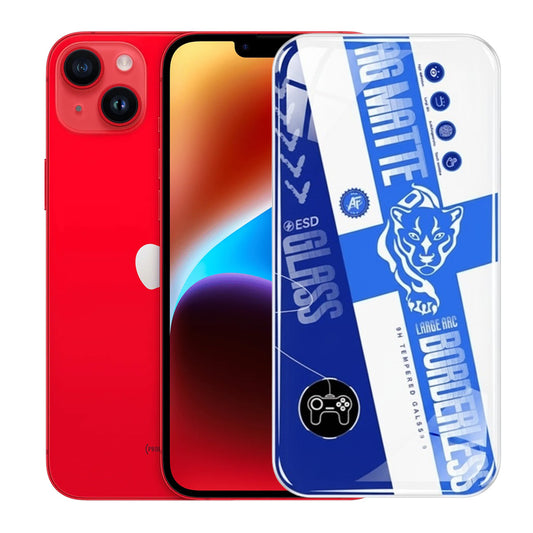 AG Matte Borderless Tempered Glass For iphone 14 Plus