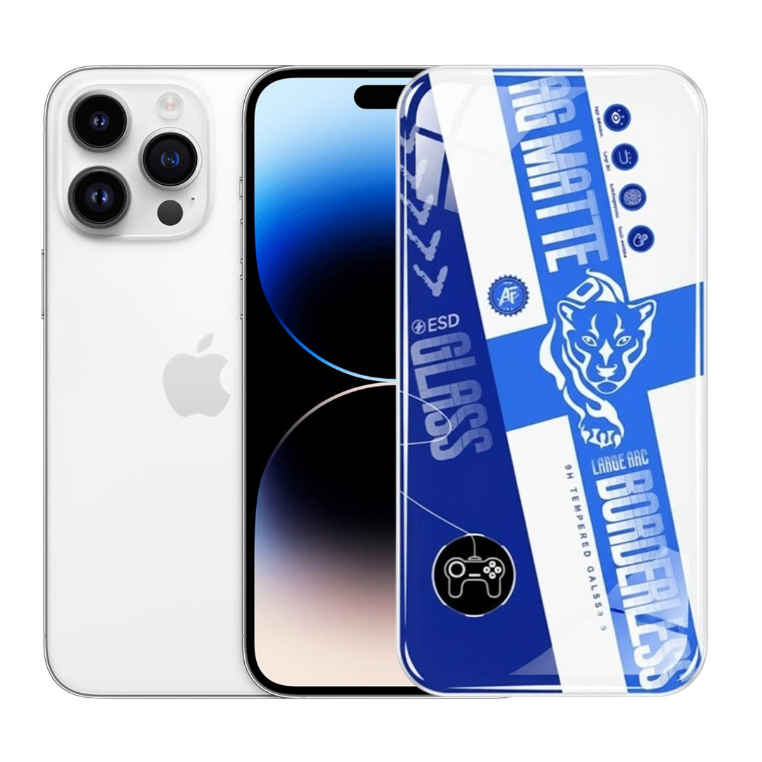 AG Matte Borderless Tempered Glass For iphone 14 Pro Max