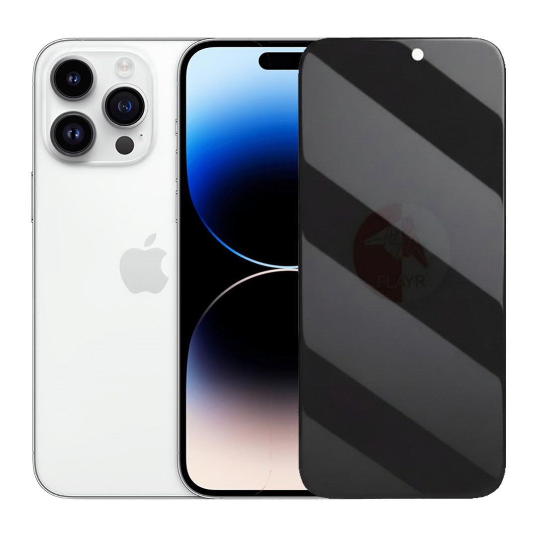Premium Borderless Privacy Tempered Glass Screen Protector for Apple iPhone