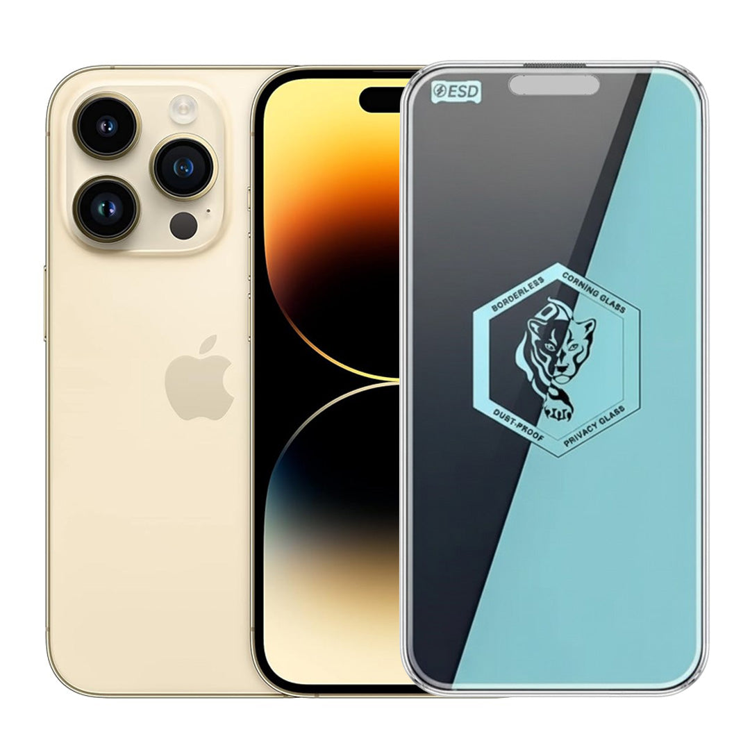 Borderless Privacy Tempered Glass For iphone 15 Pro