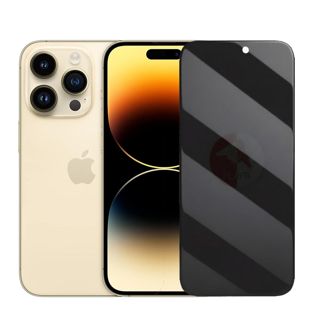 Premium Borderless Privacy Tempered Glass Screen Protector for Apple iPhone