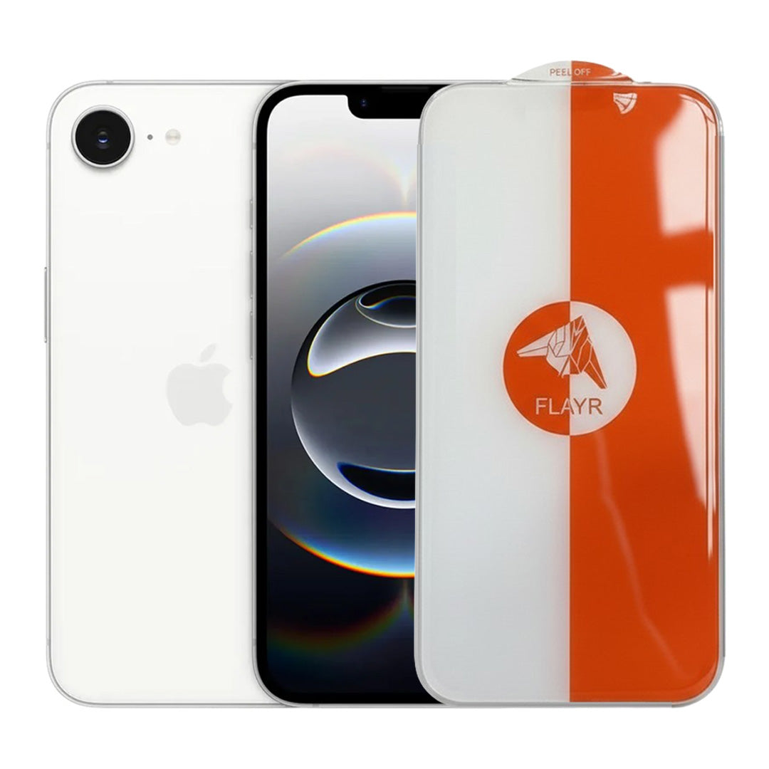 FLAYR Diamond-Cut Borderless Tempered Glass for Apple iPhone