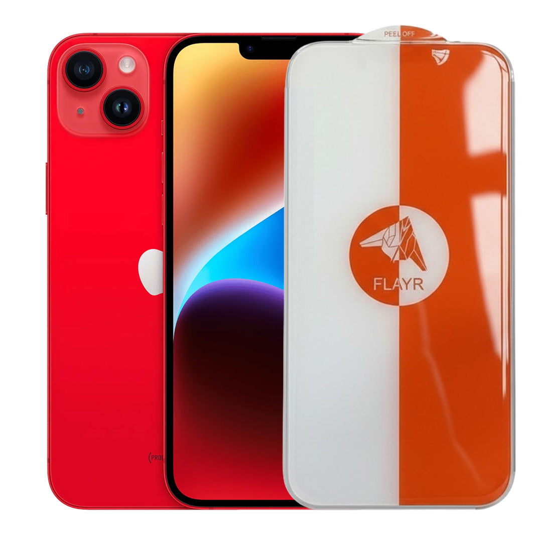 FLAYR Diamond-Cut Borderless Tempered Glass for Apple iPhone