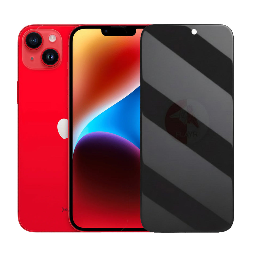 Premium Borderless Privacy Tempered Glass Screen Protector for Apple iPhone