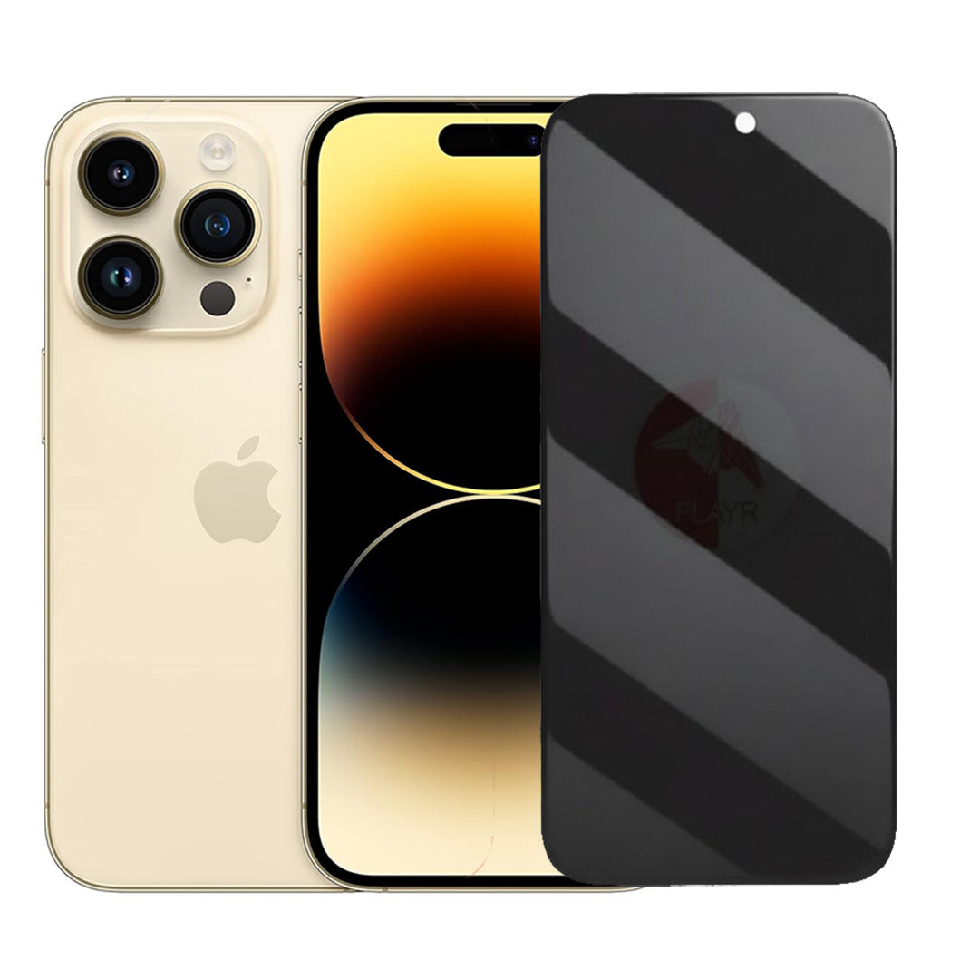 Premium Borderless Privacy Tempered Glass Screen Protector for Apple iPhone