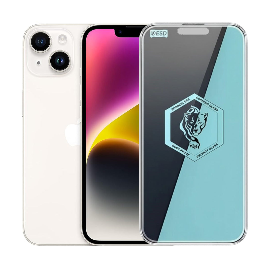 Borderless Privacy Tempered Glass For iphone 16