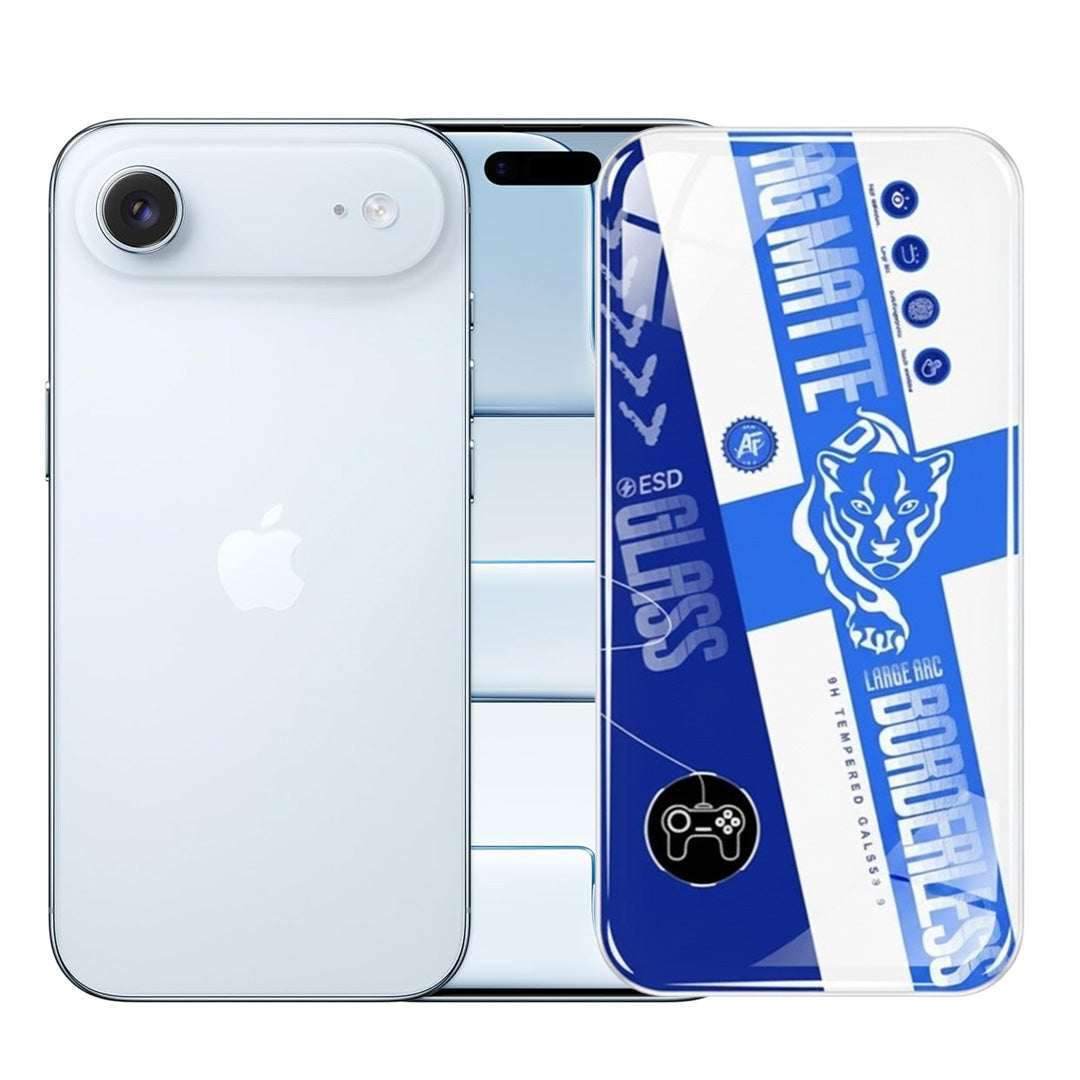 AG Matte Borderless Tempered Glass For iphone 17 Air